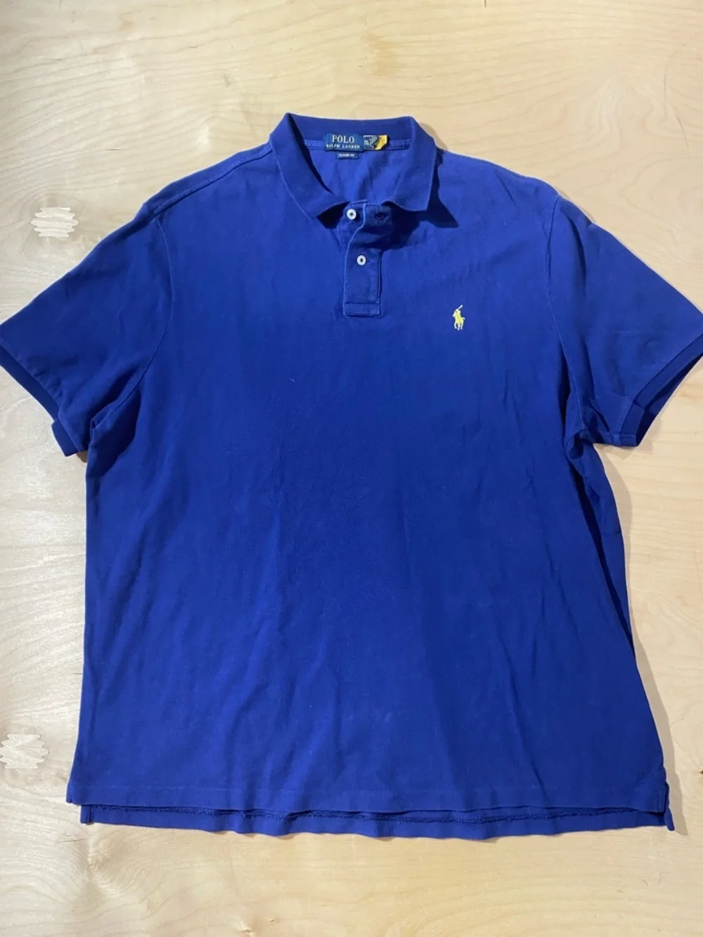 Polo by Ralph Lauren Men's Classic Fit Polo Shirt - Blue XXL (RD)